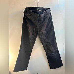 Ankle Length Black Trousers